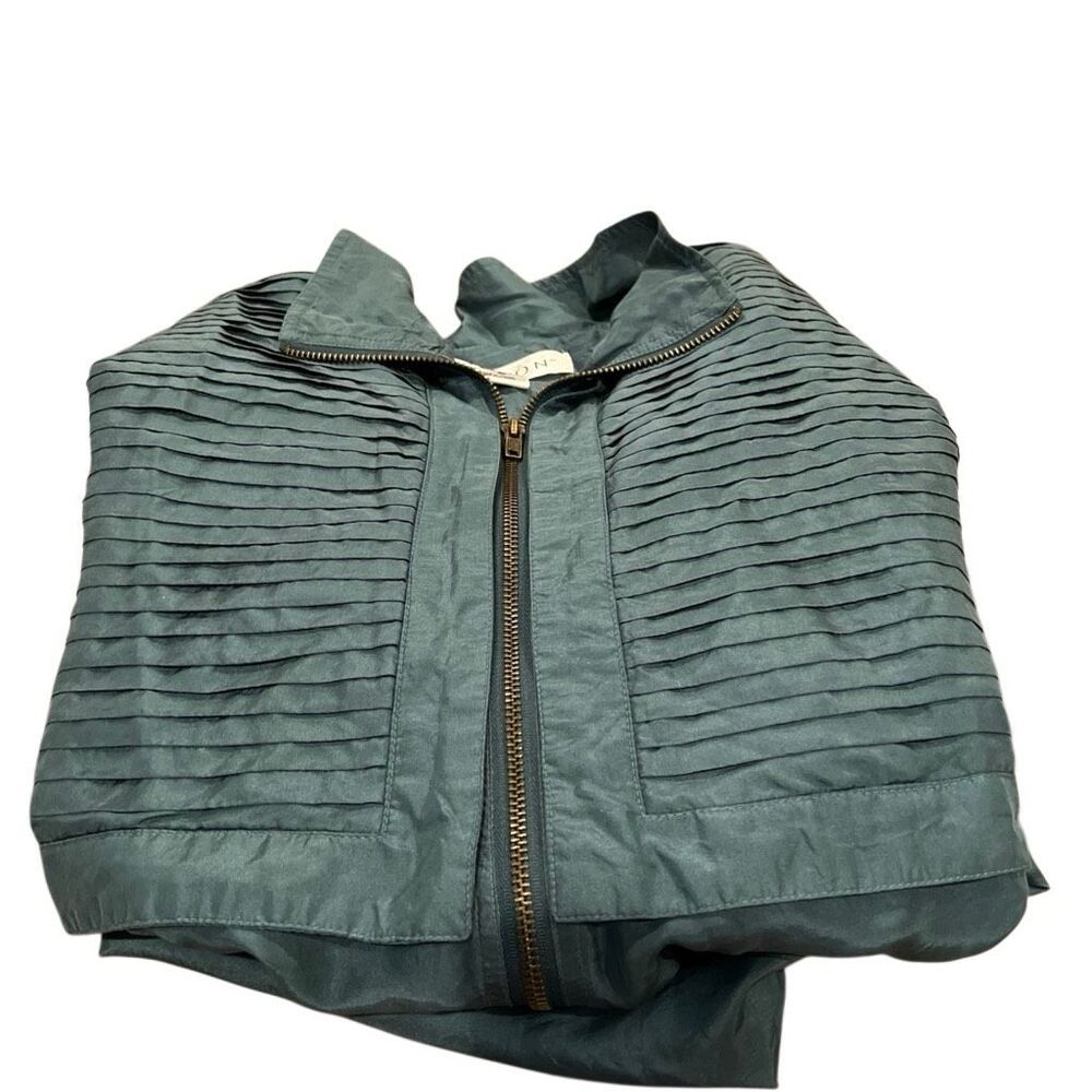 Vintage Lady LaVon Green Silk Suit SzM.2XL